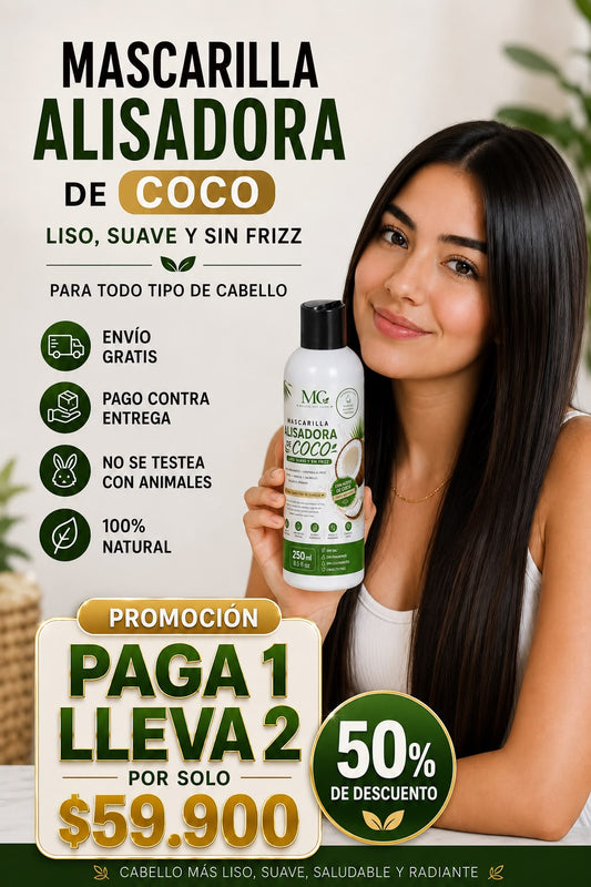 Mascarilla Alisadora de Coco